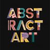 Bold Abstract Art Typeface T Shirt Design