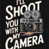 Camera Shooter Vintage T Shirt Design