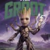 Cosmic I Am Groot Marvel Inspired T Shirt Design