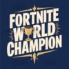 Fortnite World Champion Trophy T Shirt Design