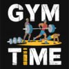 Gym Time Fitness T Shirt Design