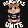 Hamsters Unite Cartoon T Shirt Design