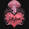 JellyLove Heart T Shirt Design
