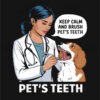 Keep Calm Veterinarian T Shirt Design