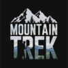 Mountain Trek Silhouette T Shirt Design