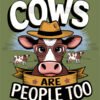 Quirky Cow T Shirt Design