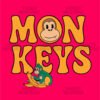 Retro 60s Monkeys T Shirt Design