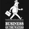 Walking on Water Businessman T Shirt Design